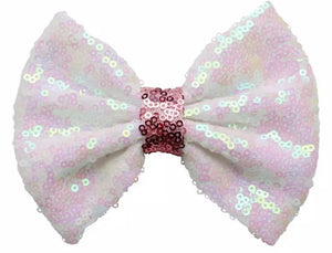 Sequin 5” bow