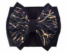 Load image into Gallery viewer, 7” double layer sequin headwrap