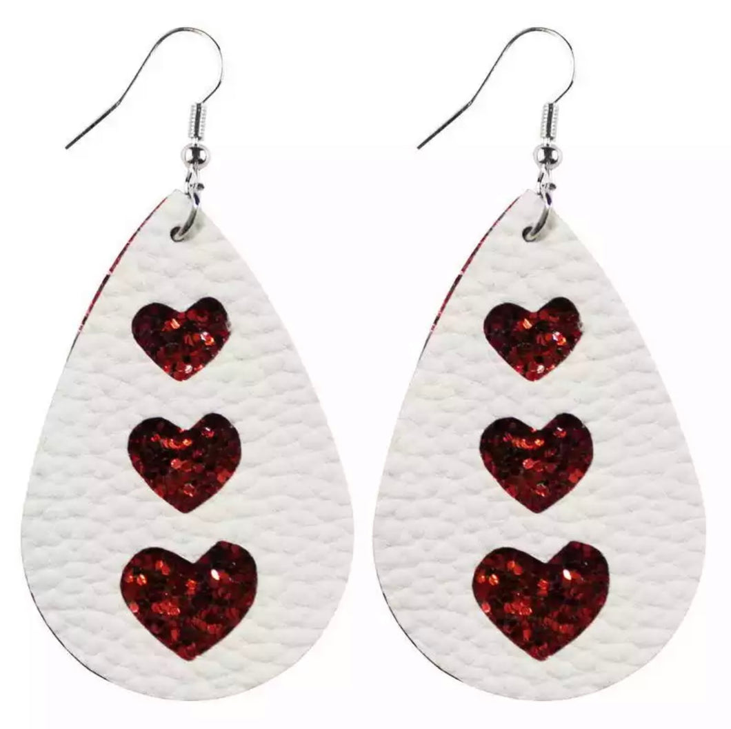 Double Heart earrings