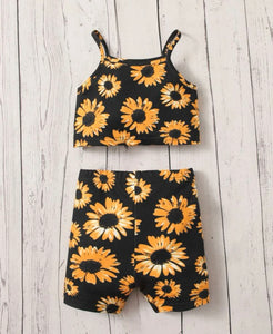 Sunflower cami short outfit