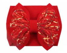 Load image into Gallery viewer, 7” double layer sequin headwrap