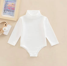 Load image into Gallery viewer, Toddler Mock neck bodysuits