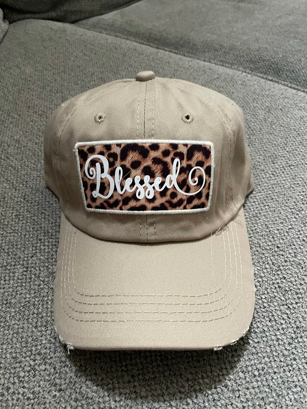 Leopard Blessed baseball cap