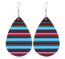 Load image into Gallery viewer, Colorful teardrop earrings