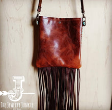 Load image into Gallery viewer, Cowboy Tooled Leather small crossbody purse