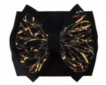 Load image into Gallery viewer, 7” double layer sequin headwrap