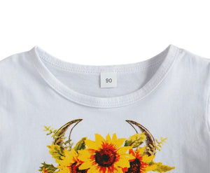 Sunflower Steer head outfit