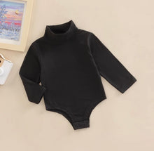 Load image into Gallery viewer, Toddler Mock neck bodysuits