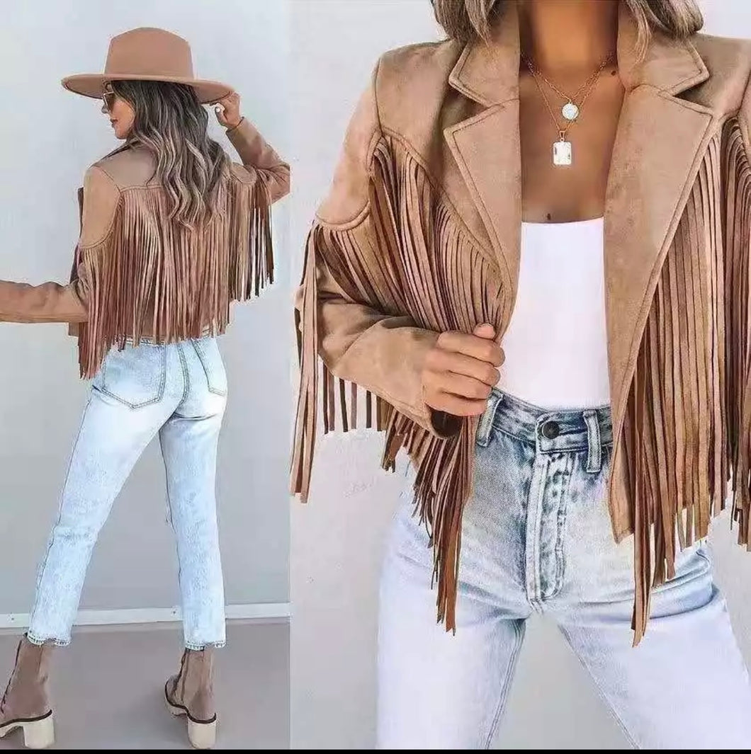 Fringe jacket