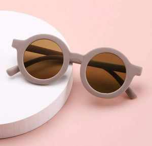 Round style kid sunglasses