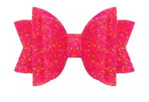 Waterproof Glitter bow