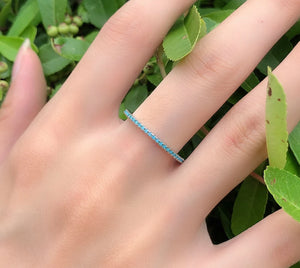 Stacking Turquoise ring