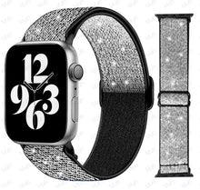 Load image into Gallery viewer, Apple bling adjustable watch bands