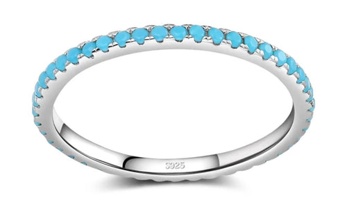 Stacking Turquoise ring