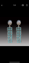 Load image into Gallery viewer, Vintage beaded earrings