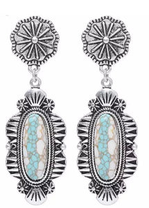 Turquoise earrings