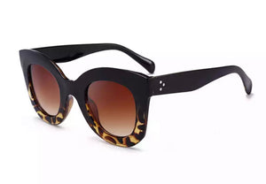 Round cat eye sunglasses