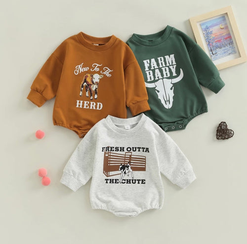 Farm onesies