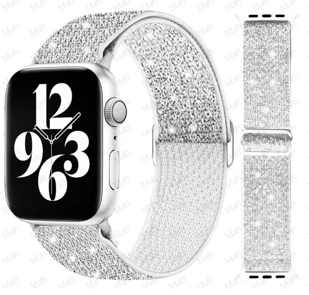 Apple bling adjustable watch bands