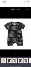 Load image into Gallery viewer, Boys Western Romper