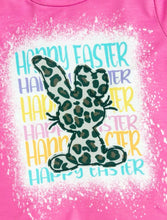 Load image into Gallery viewer, Happy Easter leopard tee
