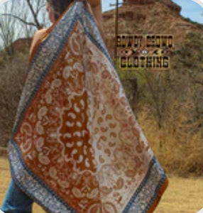 Cowboy Copper Wild Rag