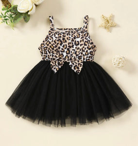 Leopard toole dress