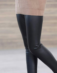 Pleather leggings