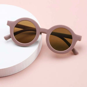 Round style kid sunglasses