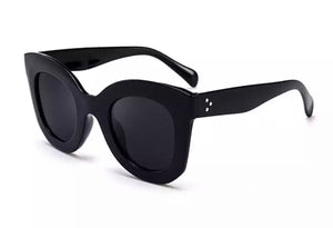 Round cat eye sunglasses