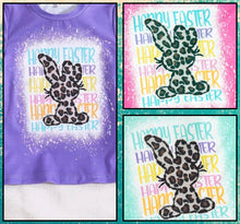 Load image into Gallery viewer, Happy Easter leopard tee
