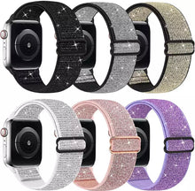 Load image into Gallery viewer, Apple bling adjustable watch bands