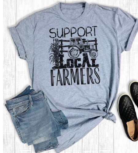 Support Farmers graphic tee