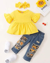 Load image into Gallery viewer, Sunflower pant outfit