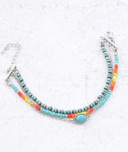 Load image into Gallery viewer, Serape Beaded layered bracelet