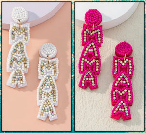 Bling Mama earrings