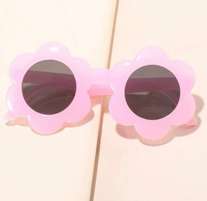 Flower frame kid sunglasses