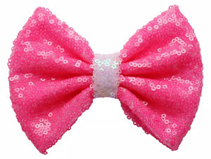 Sequin 5” bow