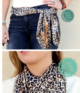 Liberty Leopard Wild Rag