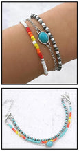 Load image into Gallery viewer, Serape Beaded layered bracelet