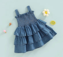 Load image into Gallery viewer, Denim sundress