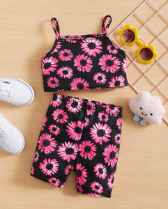 Sunflower cami short outfit