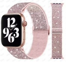 Load image into Gallery viewer, Apple bling adjustable watch bands