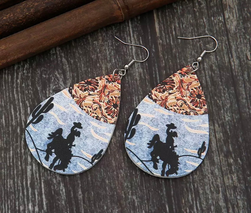 Cowboy earrings